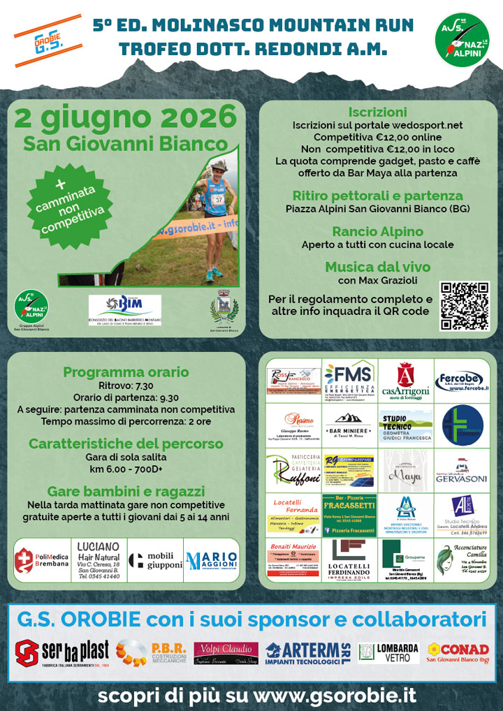 Molinasco Mountain Run