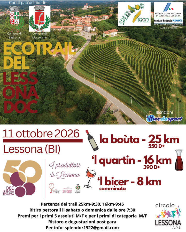 EcoTrail del Lessona DOC
