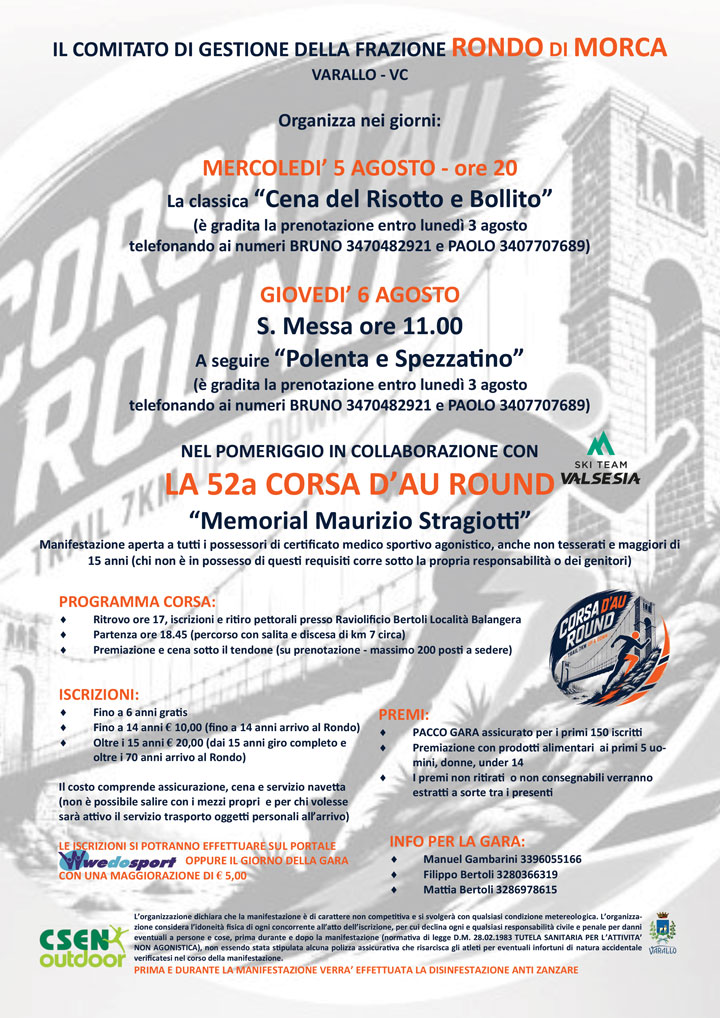 Corsa d'Au Round