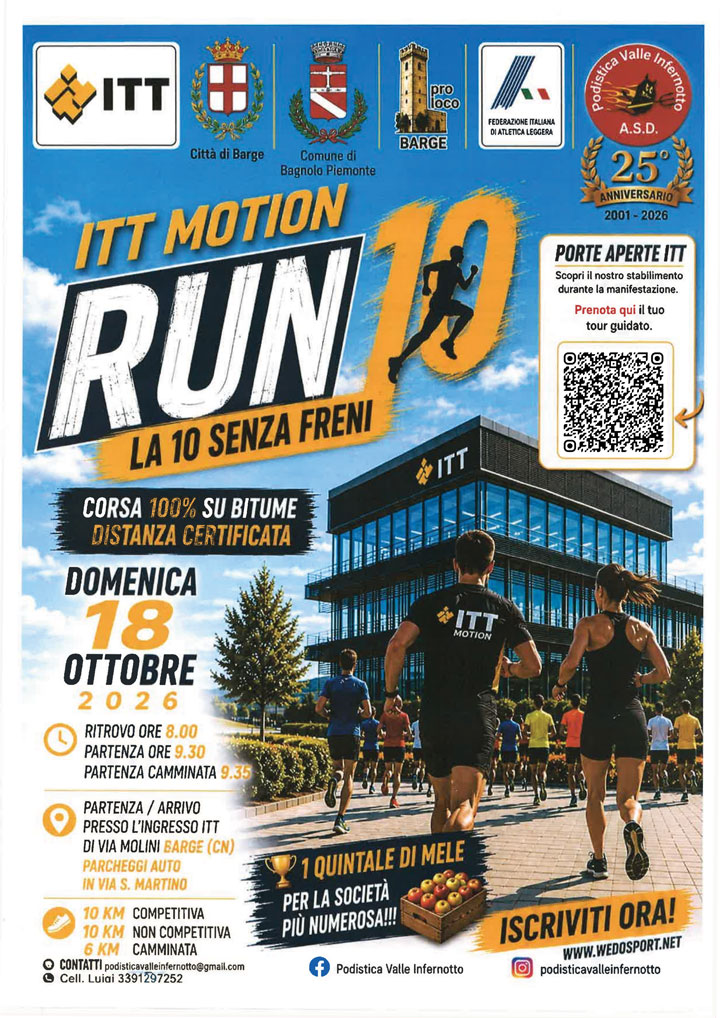 ITT Motion Run - La Dieci senza freni