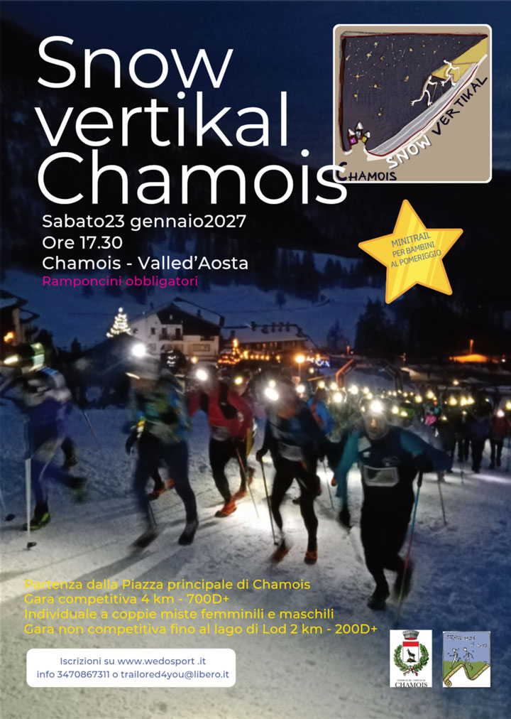 Snow Vertical Chamois