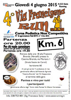 4^ Via Francigena Run