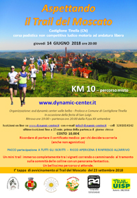 Aspettando il Trail del Moscato