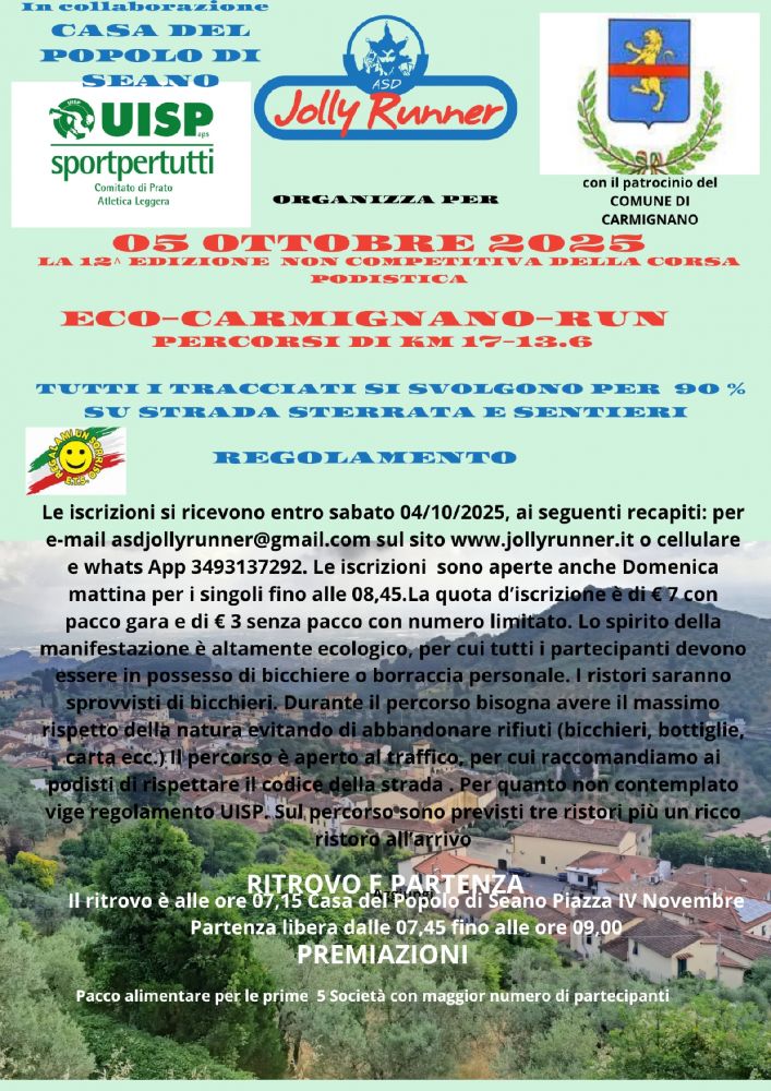 Eco-Carmignano Run