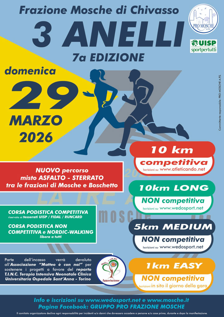 La 3 Anelli di Frazione Mosche